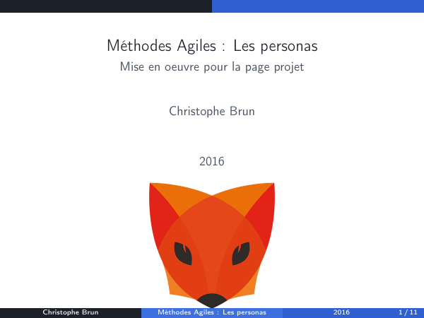 Méthodes Agiles : les personas