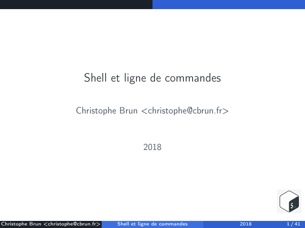 Shell et ligne de commandes